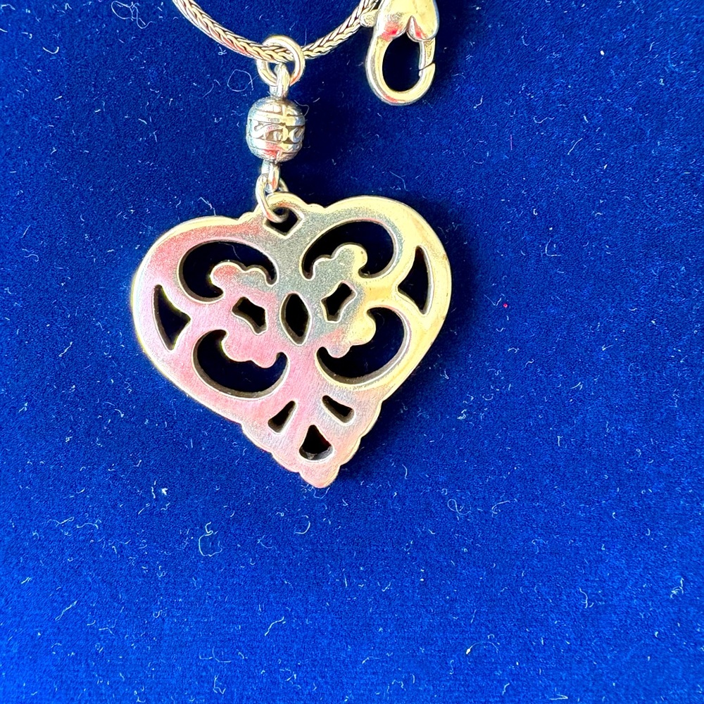 Vintage Brighton heart necklace.